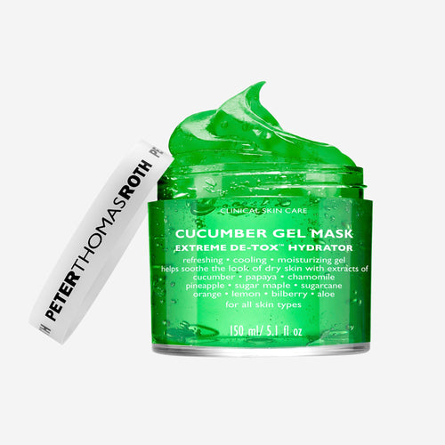 Cucumber Gel Mask Extreme De-Tox Hydrator | 150 ml / 5.1 fl oz